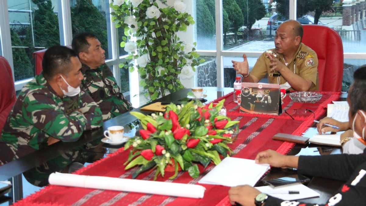 Kemhan Tunjuk Taput Jadi Penyedia Lahan Food Estate 10 Ribu Ha untuk  Ketahanan Pangan Nasional   