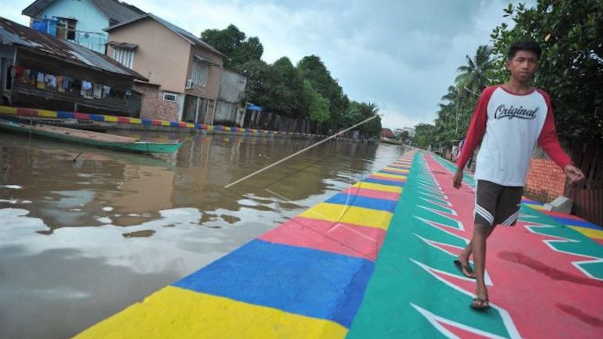 منع الفيضانات، حكومة مدينة باليمبانج تستهدف استعادة 21 روافد