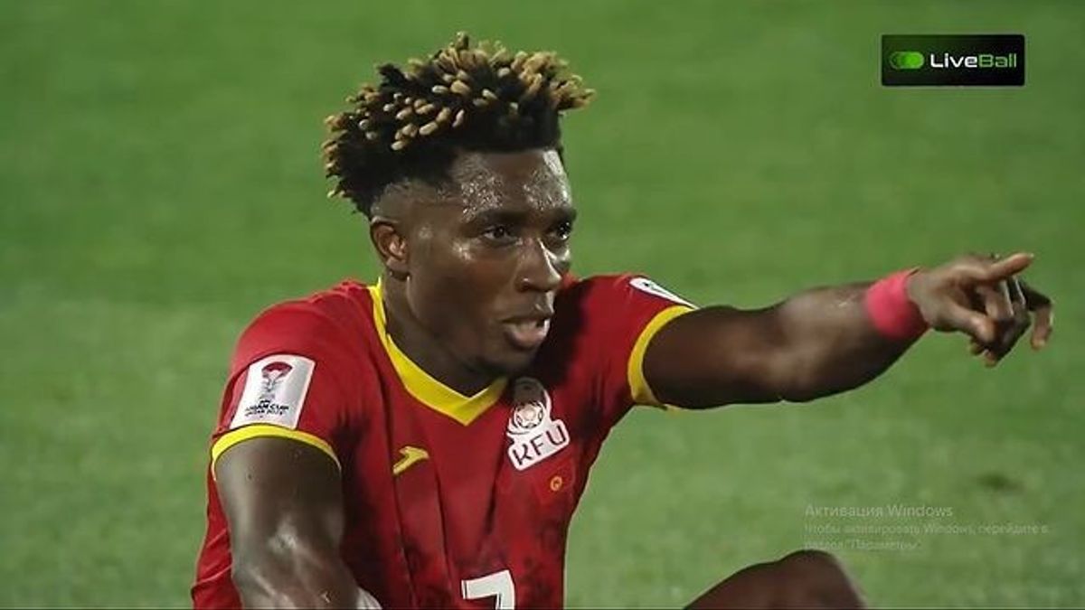 Kyrgyzstan Striker Joel Kojo Suddenly Famous, Don't Doubt Indonesia's Netizens' Finger Strength