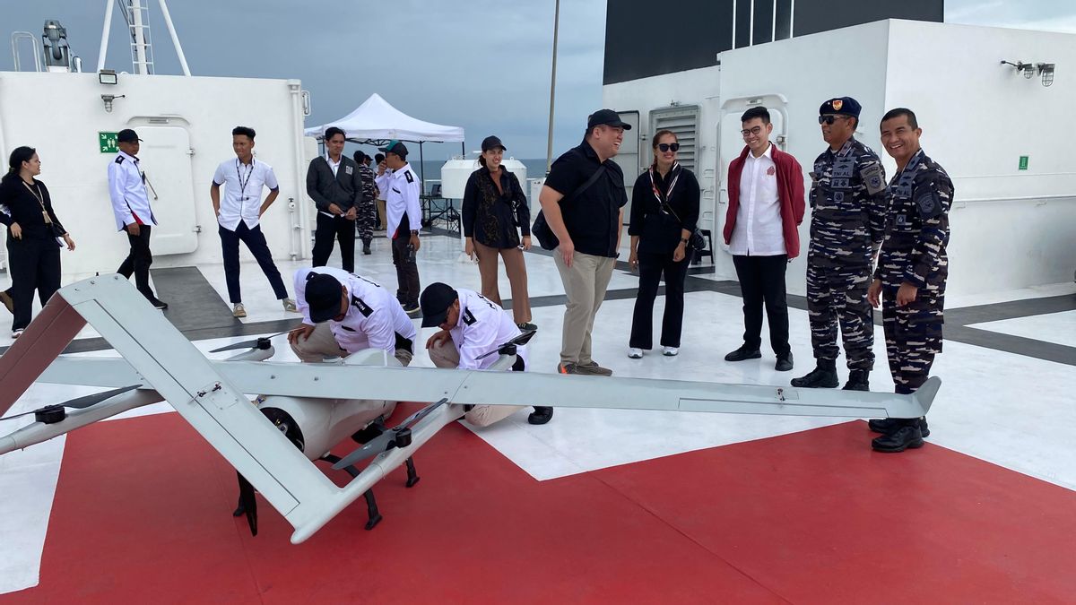Successful Flying Tests In Jakarta Waters, Reduction Drones Of 45 Children Of The Nation Will Try Out The Natuna Region