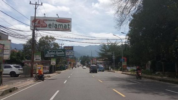 Libur Imlek, Jalur Puncak Bogor Lengang