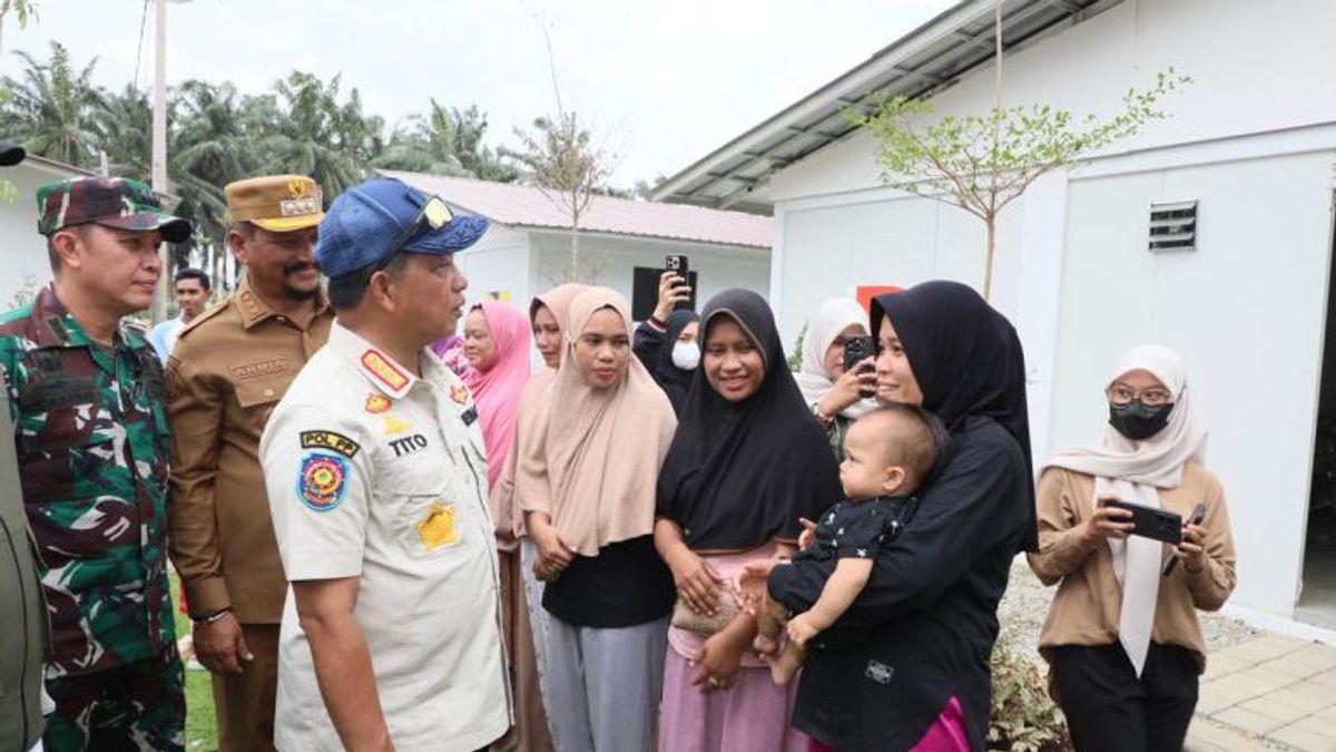 Mendagri Pastikan Pengungsi Hidup Layak di Huntara Aceh Tamiang