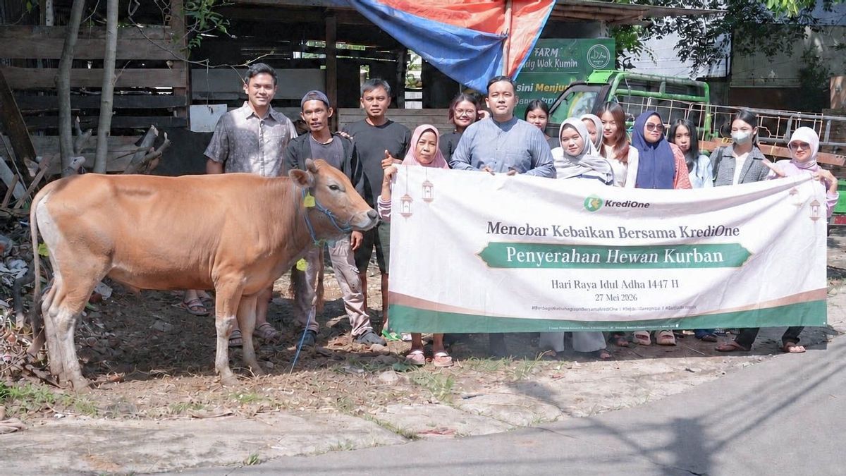 Rayakan Iduladha, KrediOne Salurkan Hewan Kurban bagi Ratusan Keluarga yang Membutuhkan