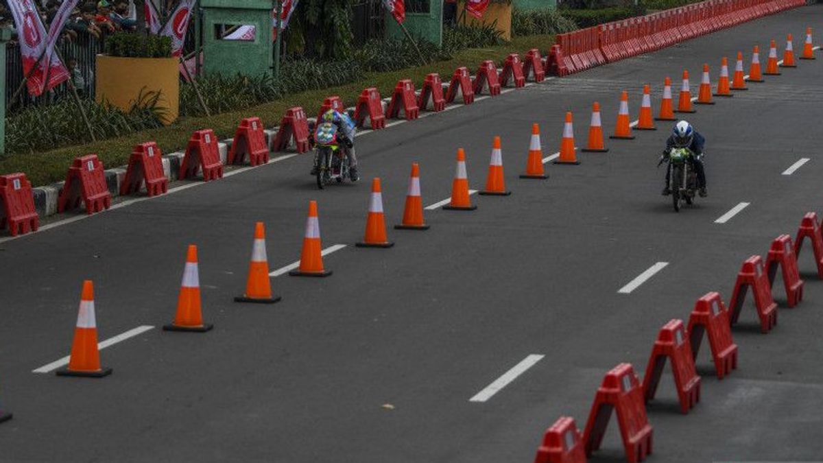 Polda Metro Kembali Holds Street Race January 2023 Di Kemayoran