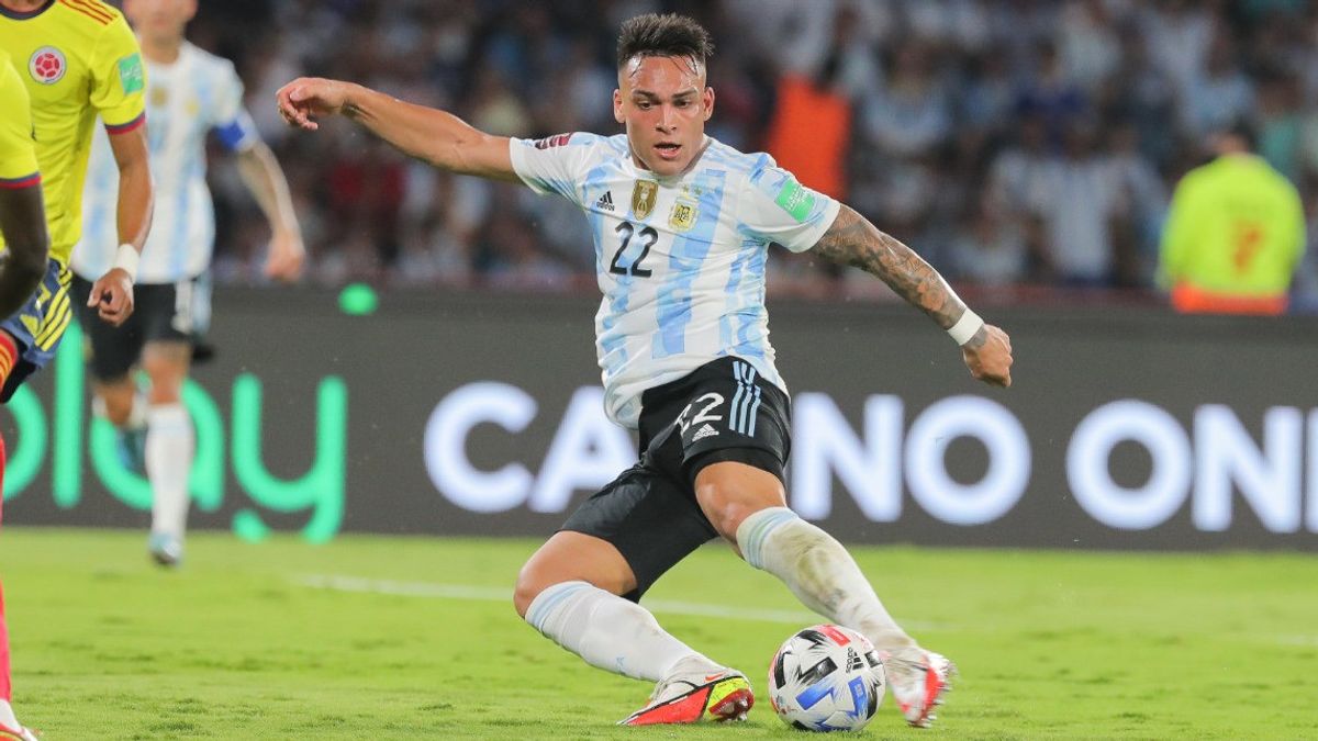 Lautaro Martinez Bawa Argentina Pukul Kolombia 1-0