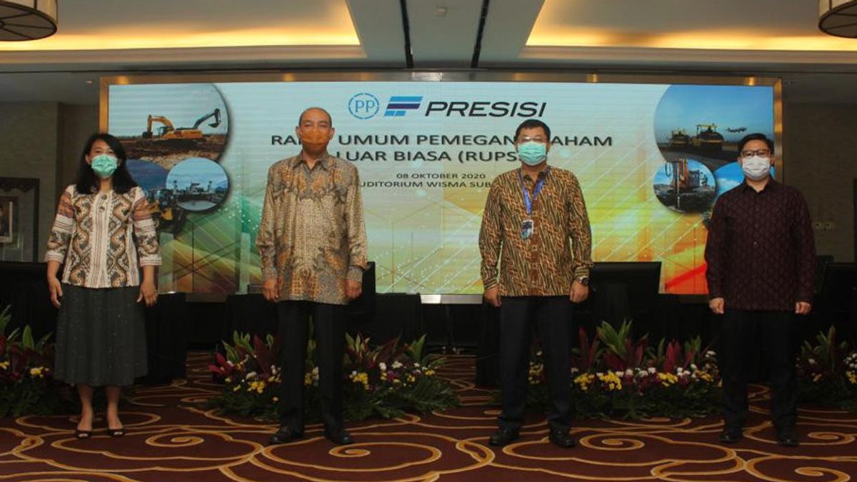 PTPP Reforms The Commissioners And Directors Of PP Properti And PP Presisi