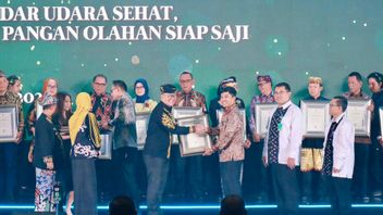 The Only One In Kaltara, Regent Tana Tidung Ibrahim Ali Received The 2024 STBM Award From The Ministry Of Health