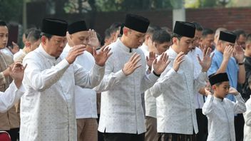 AHY祝你开斋节快乐:加强民族儿童兄弟情谊的绳索,迈向先进的印度尼西亚