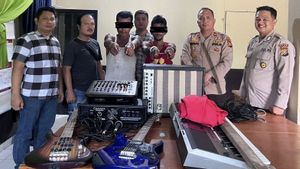 The Thief Of Music And Sound Sysyem Tools At The Bethlehem Minas Church Was Arrested By The Police
