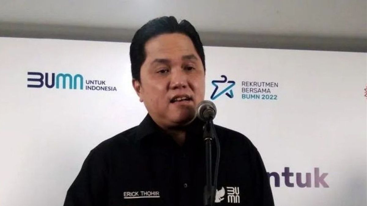 Erick Thohir's Step In Supporting MSMEs Is Assessed As A Redam Impact Of Recession