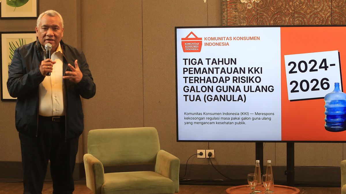 Mayoritas Konsumen Keluhkan Galon Tua, KKI Tuntut Regulasi Masa Pakai Galon Guna Ulang