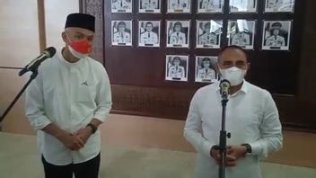 Datang ke Medan, Ganjar Pranowo Jajaki Kerja Sama Minyak Goreng dengan Gubsu Edy