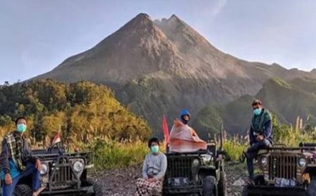 Pagi Ini, Gunung Merapi Mengeluarkan Lava Sejauh 700 Meter