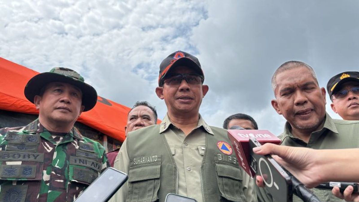 BNPB modifie météorologique pour évacuer les victimes du retard de crocodile Cligkor West Bandung