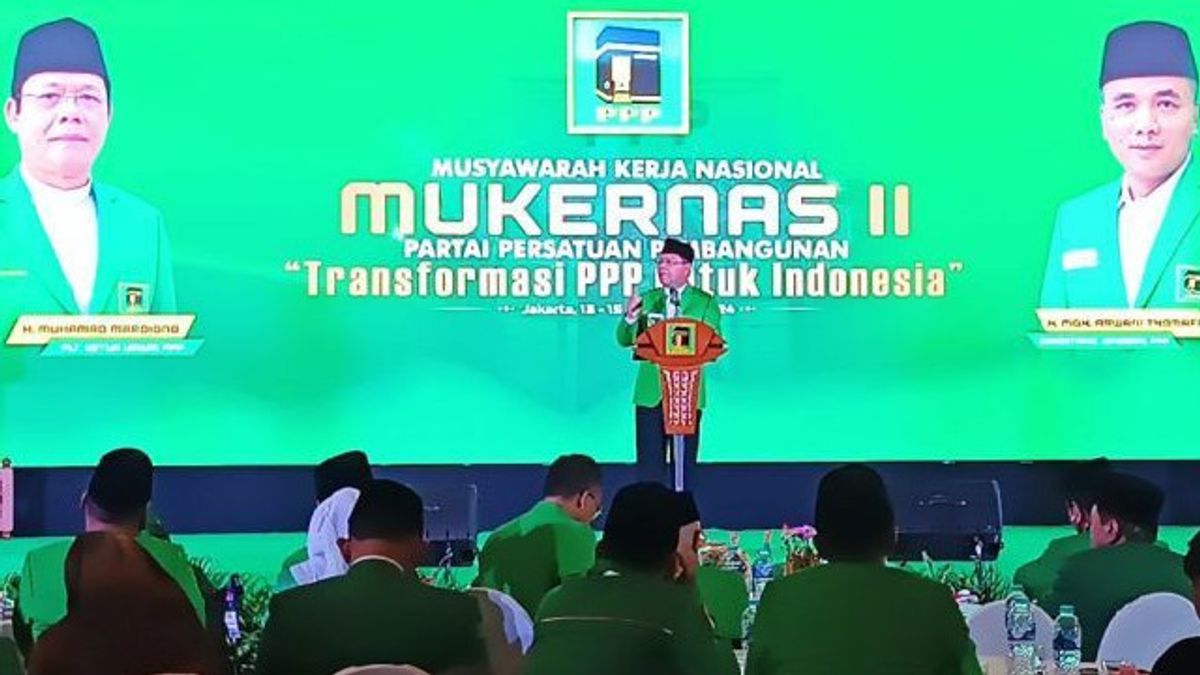 PPP Siapkan Muktamar X Tanpa Konflik untuk Persiapan Pemilu 2029