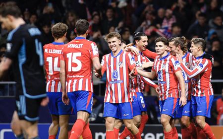 Antoine Griezmann Cetak Brace, Atletico Madrid Cetak Kemenangan ke-10