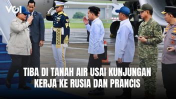 Presiden Prabowo Subianto Tiba di Tanah Air Setelah Rangkaian Diplomasi di Rusia dan Prancis