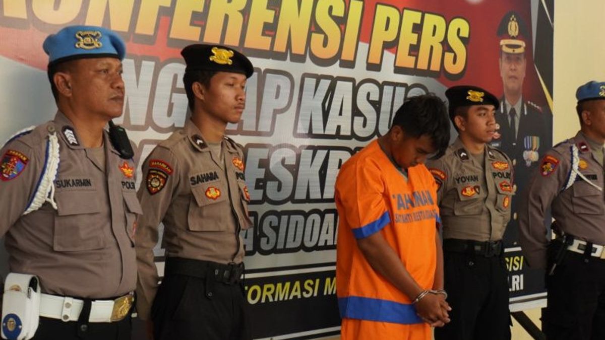 Dendam Gara-gara Sakit Hati, Pria di Sidoarjo Bunuh Sepupunya dengan Arak Campur Potasium