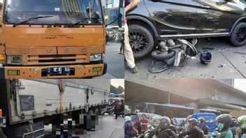 Deadly Accident In Slipi, Truck Driver Arrested, Sleepy Is The Cause