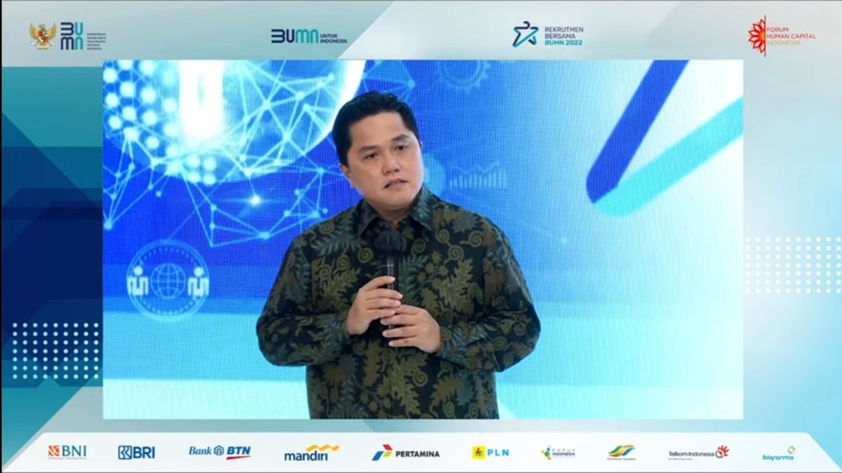 Officially Opens 2,700 Job Vacancies In 40 SOEs, Erick Thohir: A Form Of Government Alignment To Young People