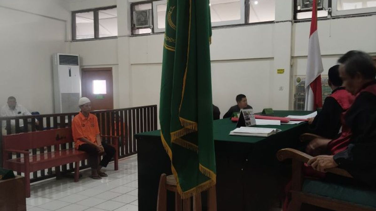 The Defendant Of IRT Killer In Palembang Demands The Death Penalty