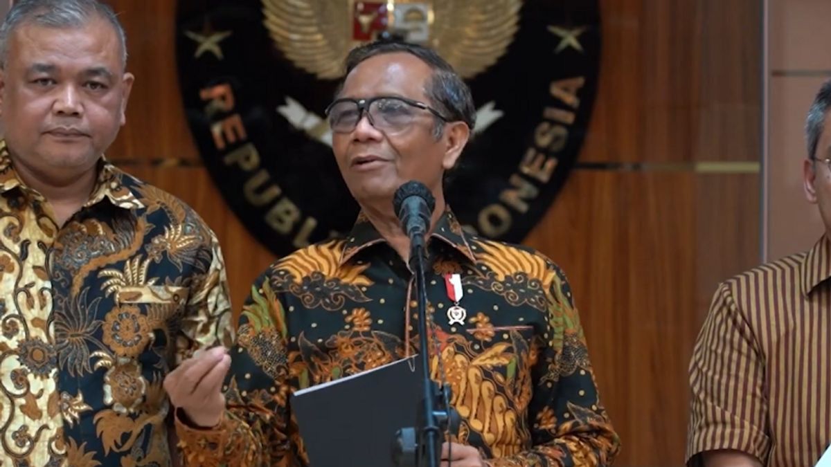 Jokowi Minta RUU Perampasan Aset Dipercepat, Mahfud MD: Segera Dikirim ke DPR