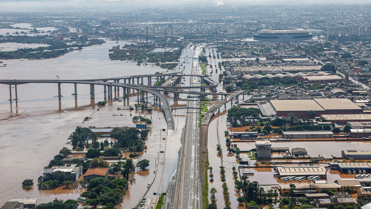 Korban Tewas Banjir di Brasil Bertambah Jadi 90 Orang, Puluhan Lainnya Masih Terdampar