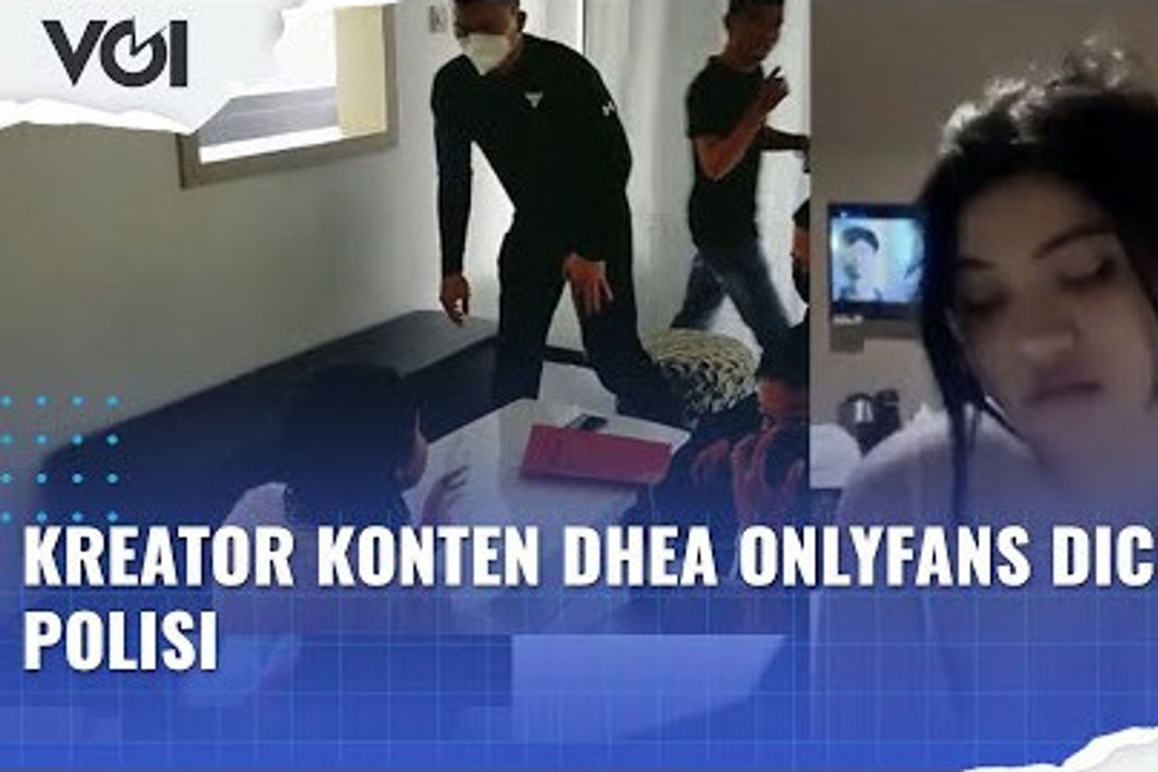 VIDEO: Detik-Detik Dhea OnlyFans Diciduk Polisi
