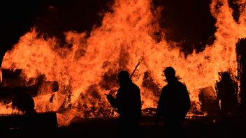 韓国は森林火災に対処するために数百人の警官を配置