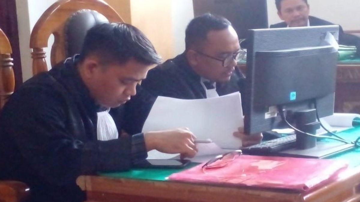 Medan District Court Sessions Former Village Head In Nias Corruption Defendant Rp238 Million