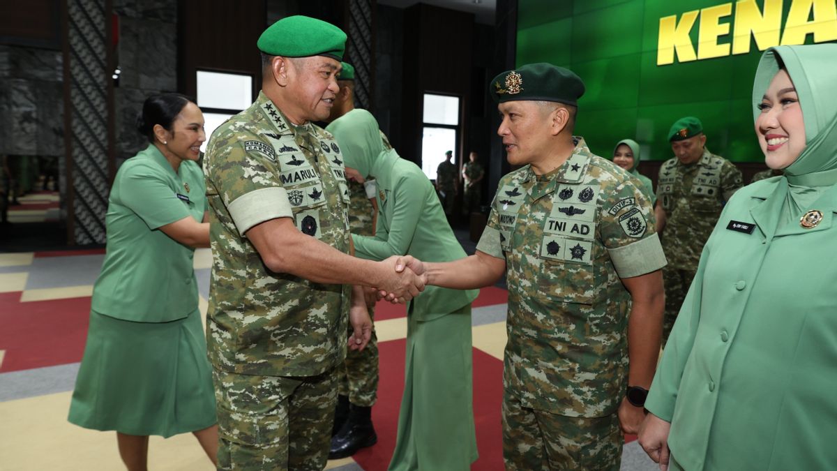 47名TNI AD军人晋升，KSAD要求放弃例行公事并掌握技术