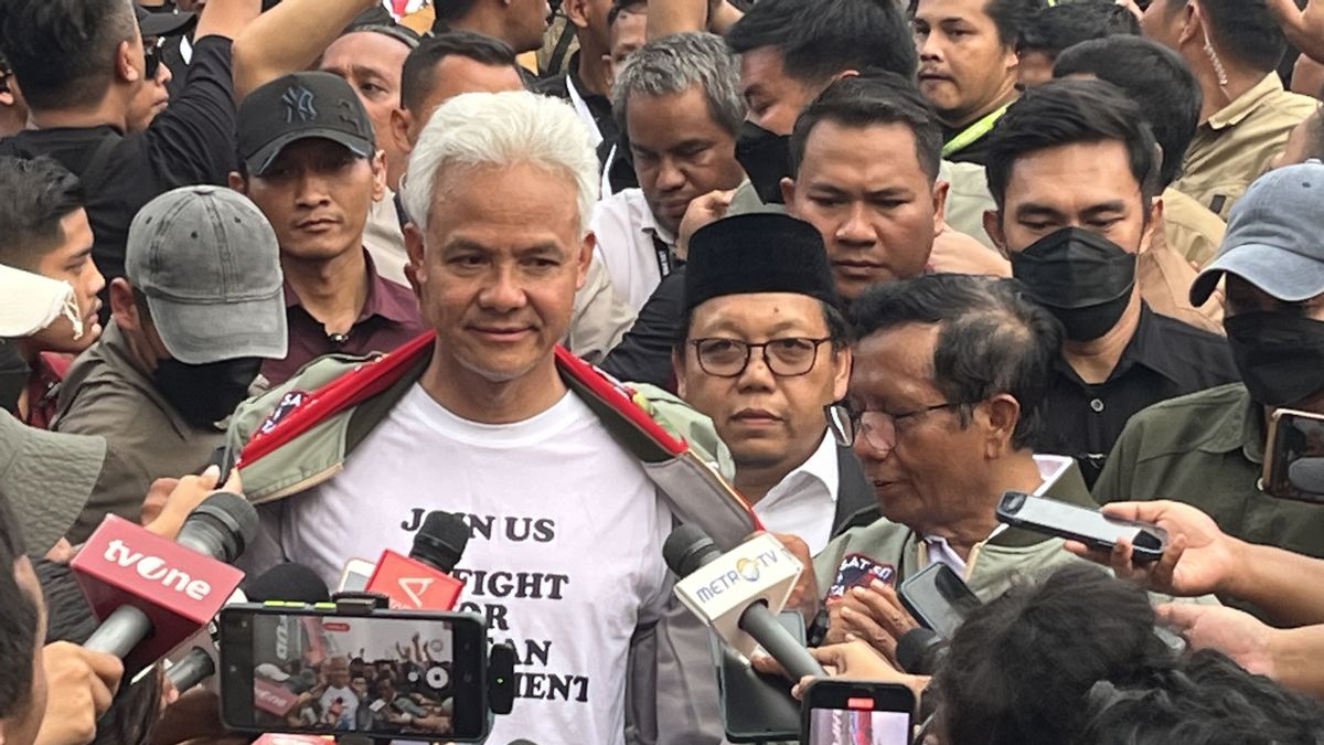 Ganjar Optimistis Menang di Jateng 2月14日:Insyaallah Mutlak di Kandang Banteng