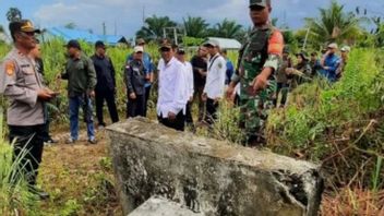 Patok Batasan Wilayah Antara Kaltim Dan Kaltara Bershifted 6 Meter