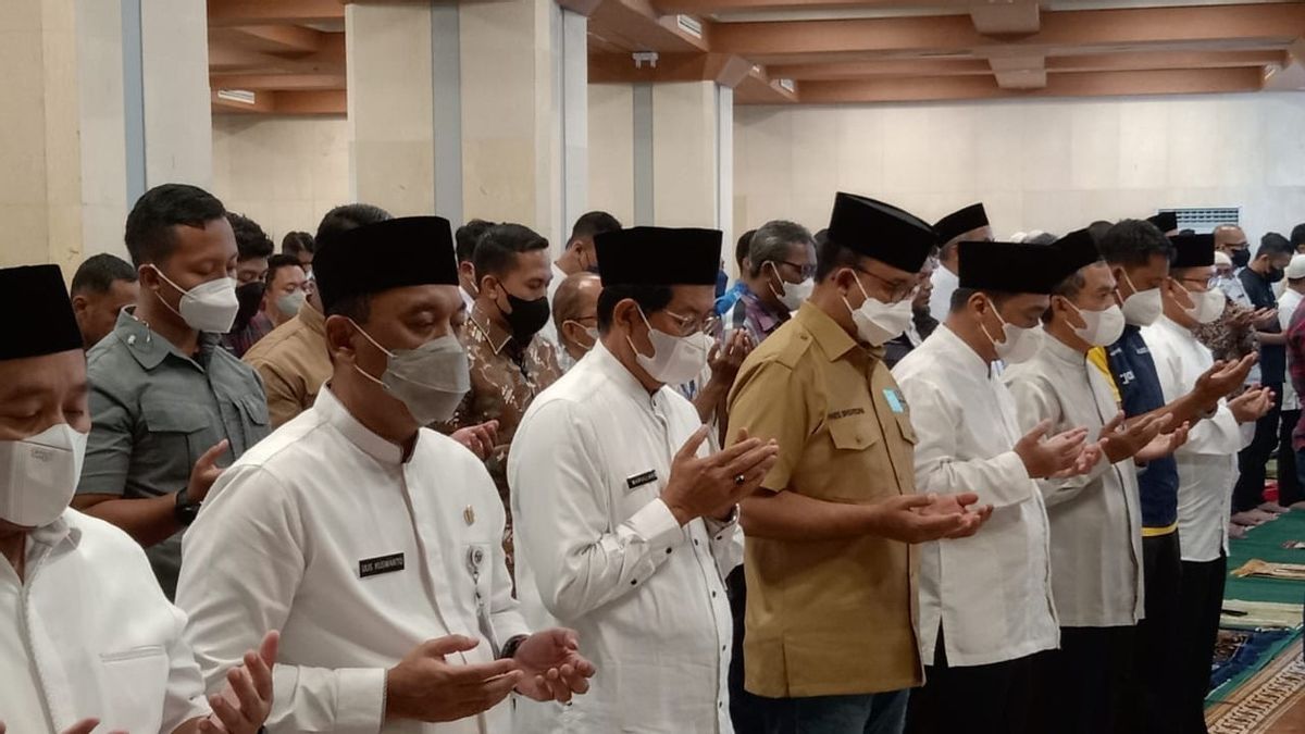 Occult Prayer For Eril, Anies Baswedan: Kang Emil's Sorrow Is The Sorrow Of The Citizens Of Jakarta And Indonesia