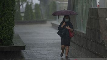 L’après-midi le plus fort jeudi après-midi, Jakarta pluvieuse