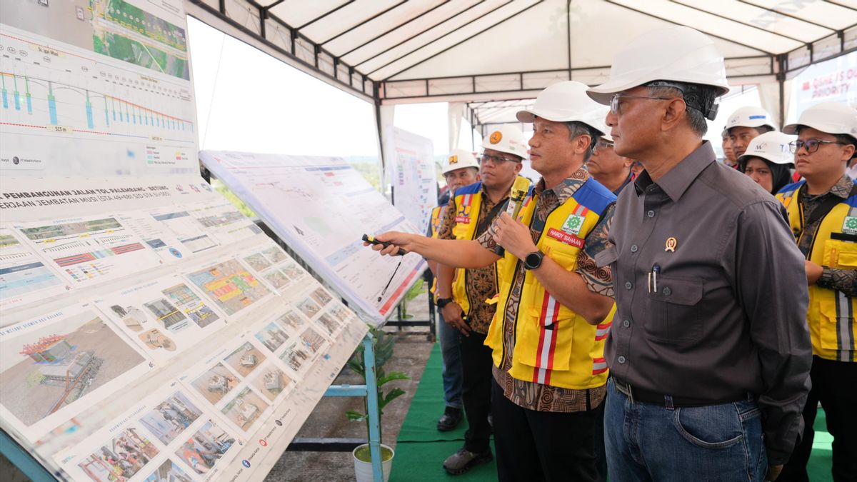 The Minister Of Public Works Targets That The Bentung Palembang Toll Road Can Be Functioned During The 2026 Eid Homecoming