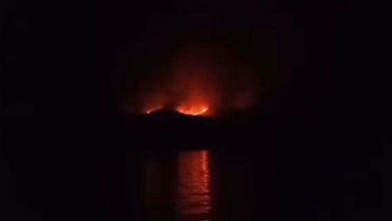 39人のレンジャーが配備され、リンカ島コモド国立公園エリアの火災が正常に消滅