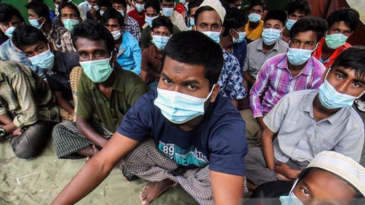 Kemenkopolhukam Recommendation Letter Issued, 114 Rohingya Refugees In Bireuen Aceh Immediately Transferred