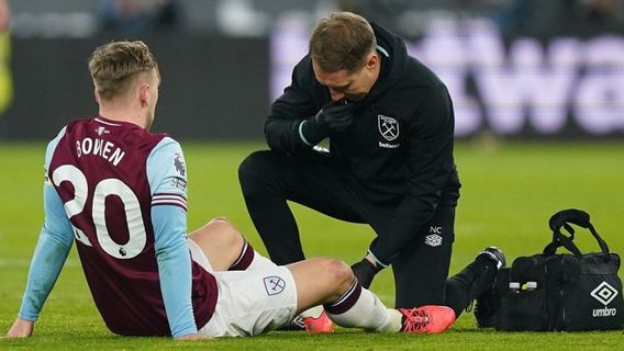 Kapten West Ham United Jarrod Bowen Patah Kaki, Harus Absen Beberapa Pekan