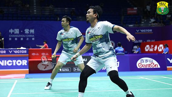 China Open 2023: Hendra/Ahsan Tumbang di Tangan Juara Dunia