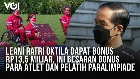 VIDEO: Ini Besaran Bonus Atlet Paralimpiade Tokyo