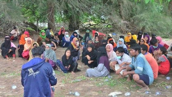 Akhir Pelarian 4 Wanita Pengungsi Rohingya, Kabur dari Medan ke Malaysia, Kandas di Riau