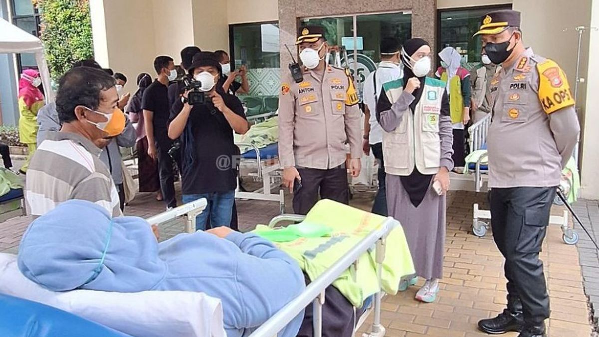 Ribuan Warga Dievakuasi Akibat Tabung Gas Pabrik Es di Tangerang Bocor