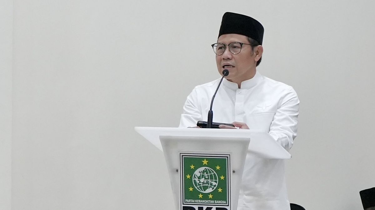 عند مناقشة انتخابات 2024 ، يريد Cak Imin مقابلة Airlangga في Istora Senayan صباح الغد