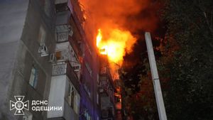 Serangan Rudal dan Ratusan Drone Rusia Hantam Odesa Ukraina