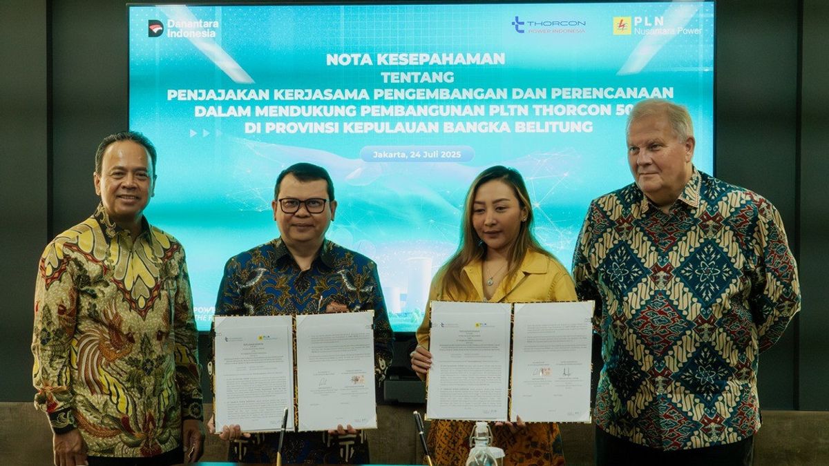 Gandeng ThorCon, PLN Nusantara Power Jajaki Teknologi Nuklir di Bangka Belitung