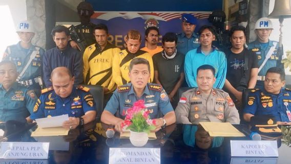 4 Orang Awasi Aparat Demi Muluskan Penyelundupan PMI Ilegal Ditangkap Lanal Bintan Kepri 