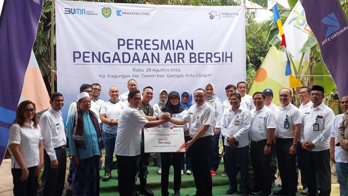 PT KJL Turut Serta Dalam CSR Krakatau Steel成立54周年