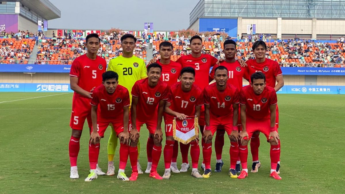 2023 Asian Games: Indonesian U-24 National Team Meets Uzbekistan in the Round of 16