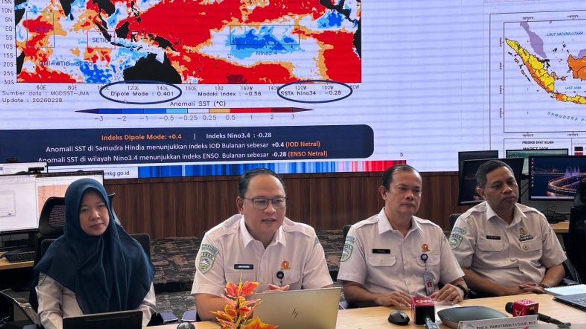 BMKG Prakirakan Sejumlah Daerah Masuki Musim Kemarau Mulai April 2026